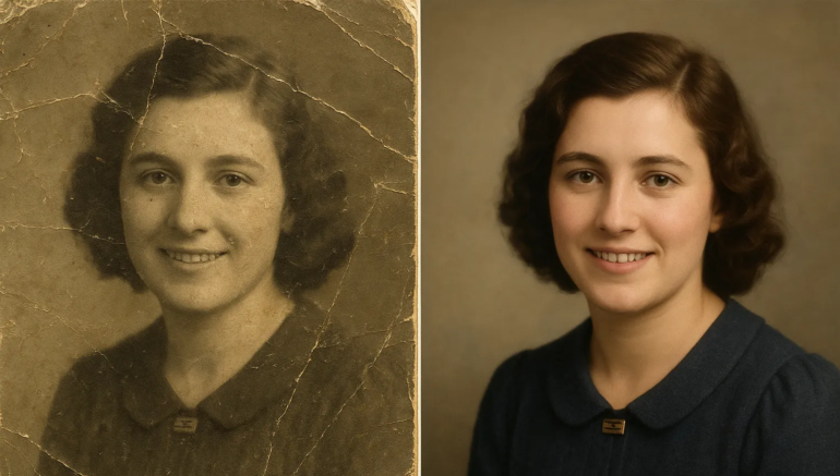 photograph restoration service