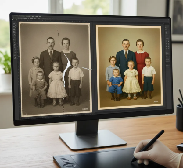 photograph restoration service