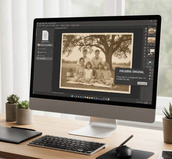 Keep the Original Copy Safe